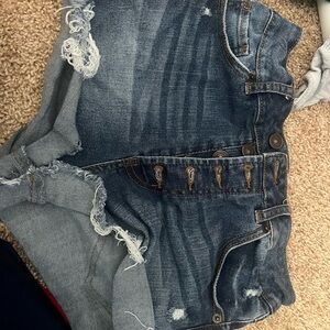 jean shorts